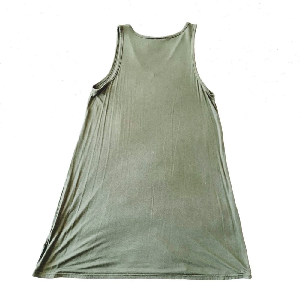 GAP Green V-Neck Dress - Picture 3 of 6